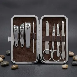 Manicure & Pedicure Tools Set for Adults | Complete Nail Care Kit | Nail Clipper, Scissors, Nail File & Grooming Tools