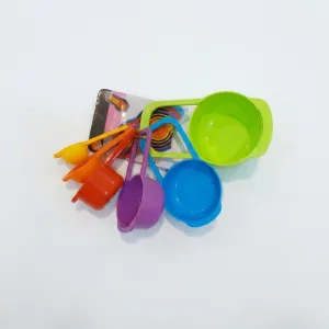 Measuring Spoons Set | 6-Piece Kitchen Measuring Spoon Set | Colorful Measuring Spoons for Cooking & Baking