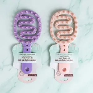 Scalp Massage Comb | Hair Scalp Massager Brush | Soft Silicone Head Massager | Hair Care & Relaxation Tool