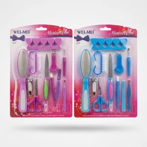 Manicure & Pedicure Tools Set for Adults | Complete Nail Care Kit | Nail Clipper, Scissors, Nail File & Grooming Tools