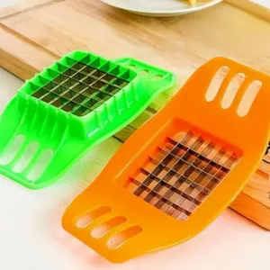 Manual Stainless Steel Potato Chips Cutter | Potato Chipper & French Fries Cutter