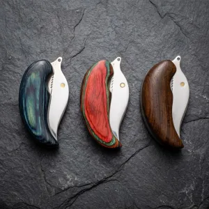 Folding Knife | Curved Blade Folding Knife with Stylish Handle