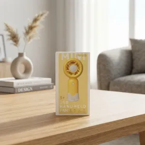 3 Speed USB Handheld Mini Fan with Base Stand