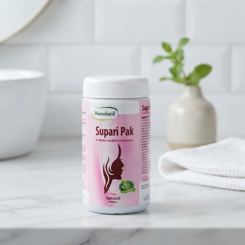 Hamdard Supari Pak 120g - An Effective Remedy for Female Ailments & Women's Health Care