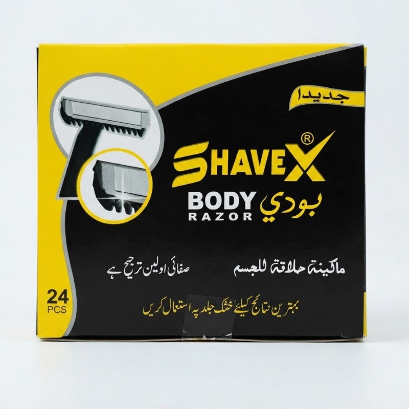 Shavex Body Razor Pack of 24 Pieces Disposable Body Razors