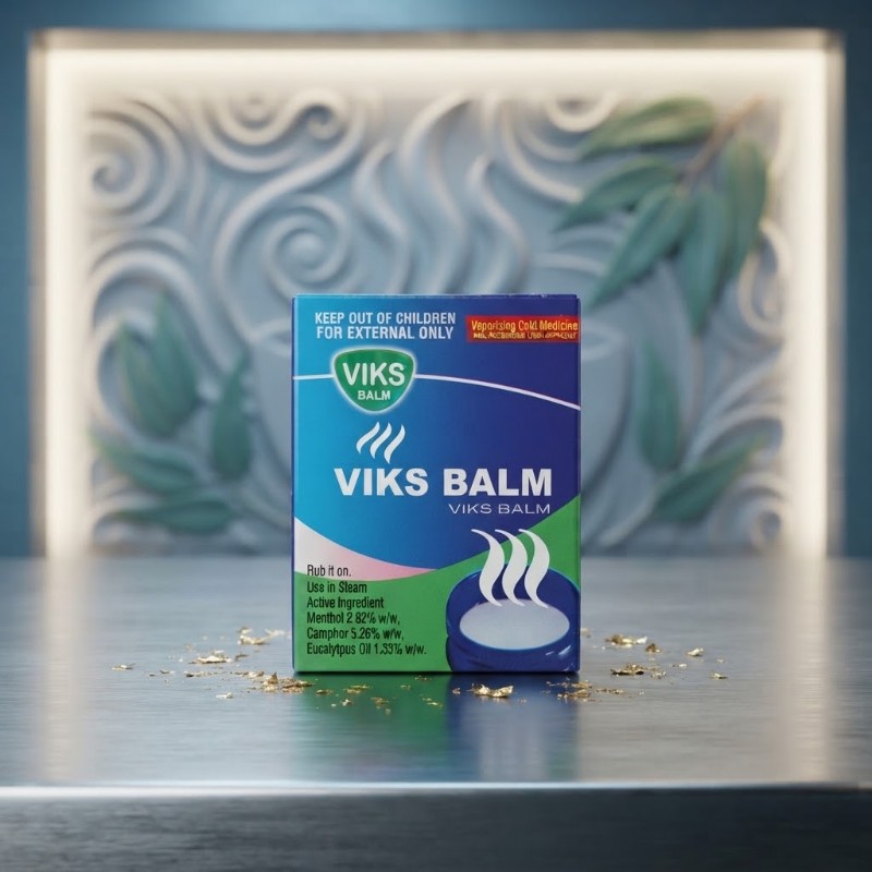 Viks Balm Vaporizing Cold Medicine for External Use