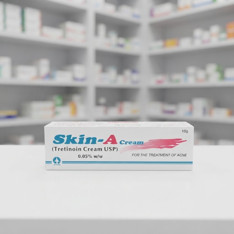 ATCO Skin-A Cream 0.05% w/w 10g (Tretinoin Cream USP)