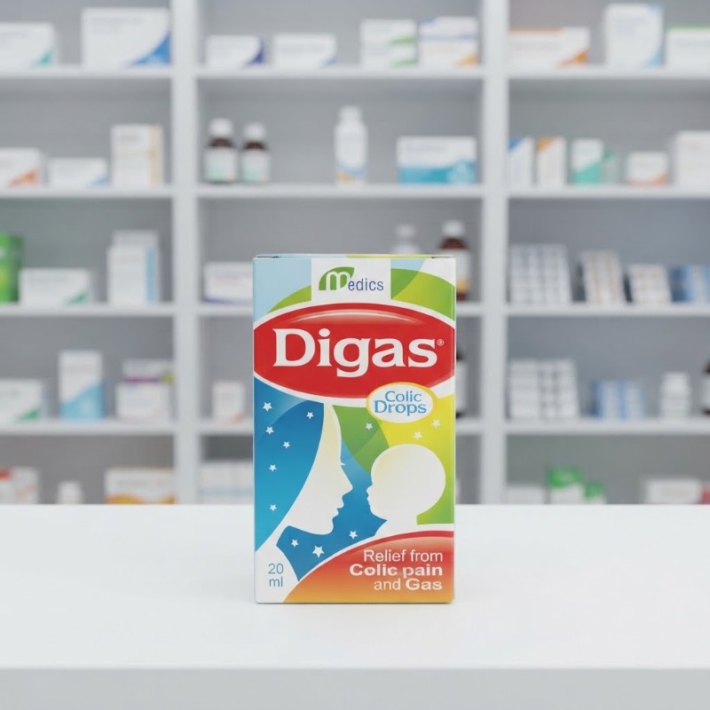 Digas Colic Drops 20ml – Herbal Drops for Colic, Gas & Indigestion