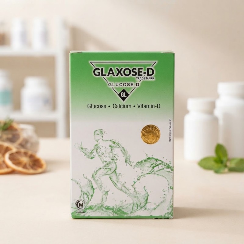 Glaxose-D Glucose-D Powder with Calcium & Vitamin-D | Instant Energy & Vitality Supplement