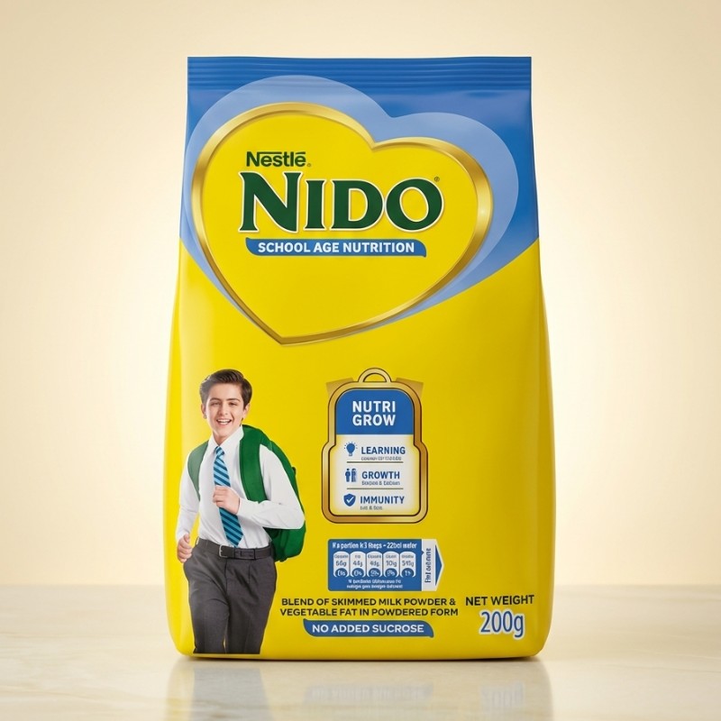Nestlé NIDO School Age Nutrition Milk Powder 200g – Kids Nutrition Milk