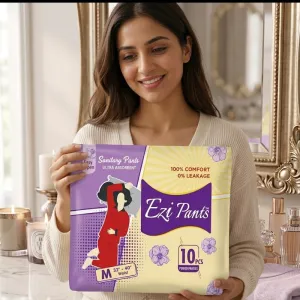 Ezi Pants Sanitary Pants for Women – Ultra Absorbent Period Panties – All Sizes Available