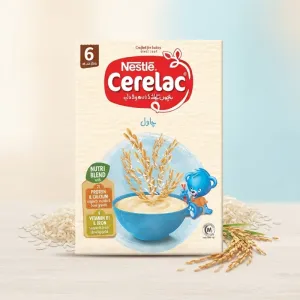 175g Nestle Cerelac Rice Infant Cereal Milk Powder Stage 6 Months