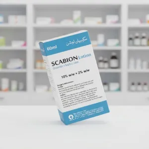 ATCO Scabion Lotion 60ml (Crotamiton 10% + Sulphur 2%)