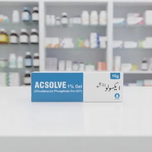 Acsolve 1% Gel (Clindamycin Phosphate Gel USP) - 10g | Acne & Pimple Treatment