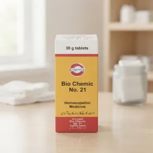 Bio Chemic No. 21 Homoeopathic Teething Tablets - 30g | Gentle Natural Relief for Infants & Babies Teething Pain