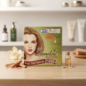 Sandal Beauty Cream | Skin Whitening & Glowing Complexion Cream for All Skin Types