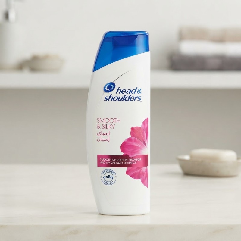 Head & Shoulders Smooth & Silky Anti-Dandruff Shampoo - 360ml