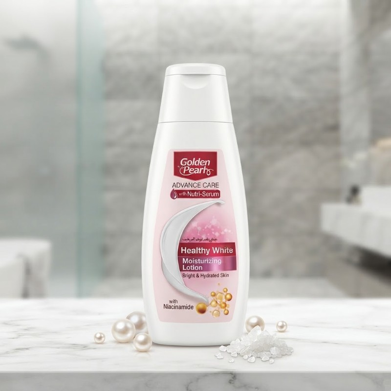 Golden Pearl Advance Care Healthy White Moisturizing Lotion with Nutri-Serum & Niacinamide