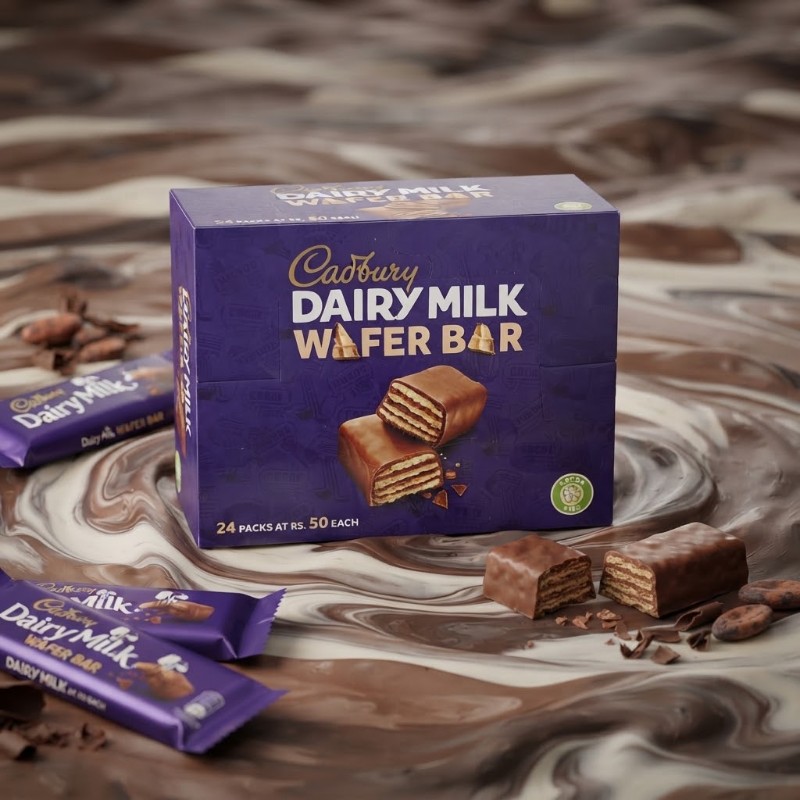 Cadbury Dairy Milk Wafer Bar - 24 Packs Box