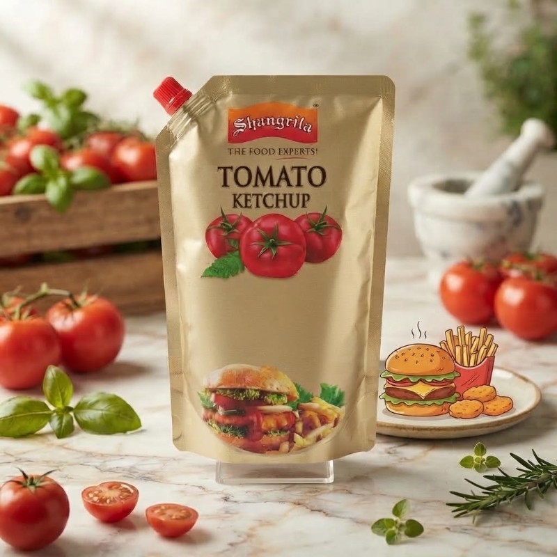 Shangrila Tomato Ketchup – Rich, Tangy & Made with Fresh Tomatoes | Perfect Dip for Fast Food & Snacks