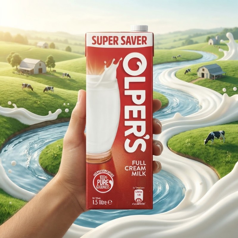 Olper's Super Saver Full Cream Milk - 1.5 Litre Carton Pack (100% Pure & Fresh)