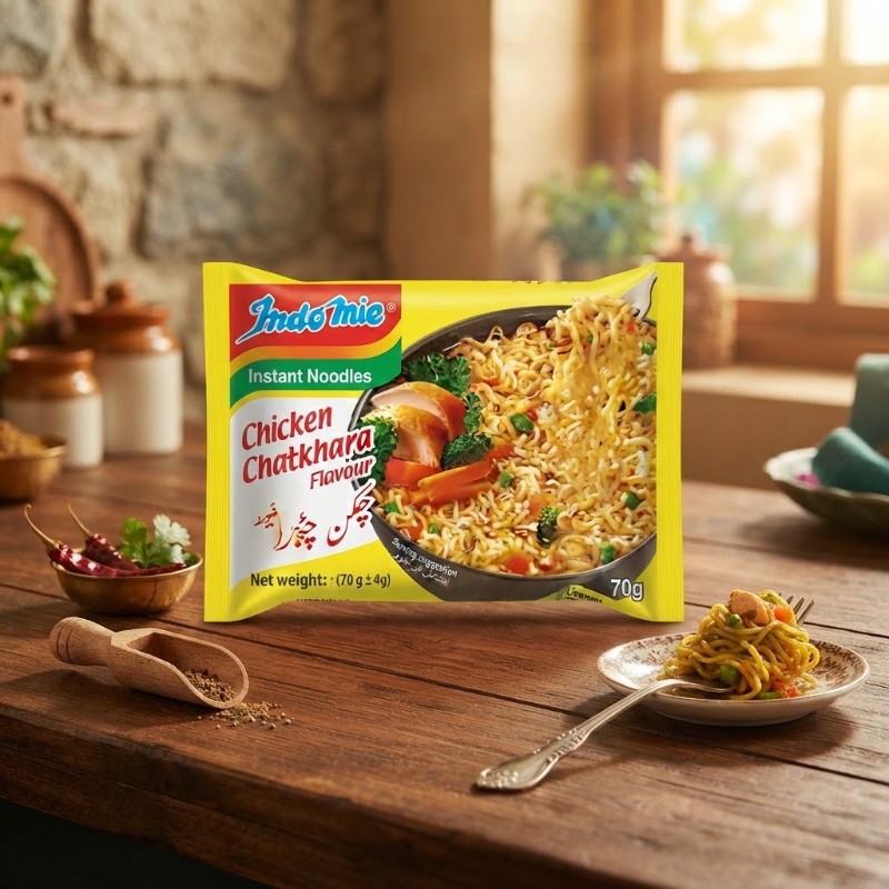 Indomie Instant Noodles Chicken Chatkhara Flavour - 70g Pack