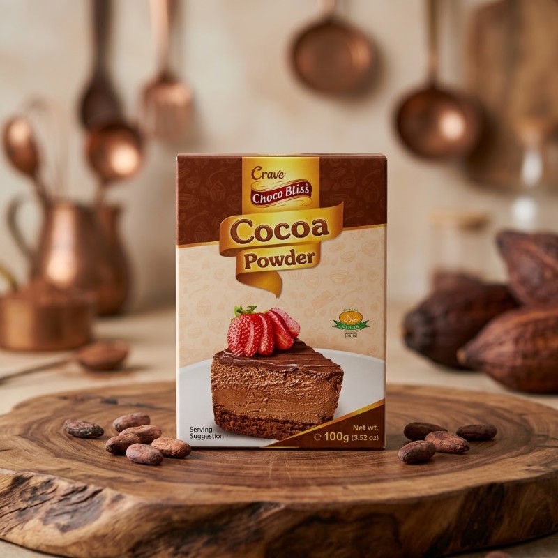 Crave Choco Bliss Cocoa Powder - 100g Box Pack