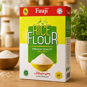 Fauji Rice Flour 300g – Premium Quality 100% Natural Rice Flour for Cooking & Baking