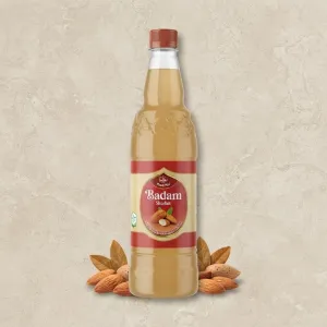 Food Kil Badam Sharbat - Traditional Almond Drink Syrup