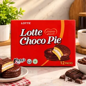 Lotte Choco Pie - 12 Packs Box