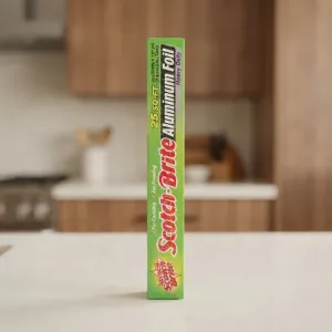 Scotch-Brite Aluminum Foil Heavy Duty 25 Sq Ft – Food Wrapping & Cooking Foil