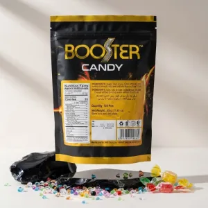 Booster Candy Pouch - 100 Pieces | Delicious Flavored Hard Candies & Sweet Treats