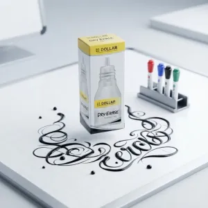 Dollar Dry Erase Marker Ink Refill - High Quality Whiteboard Marker Ink Bottle