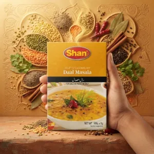 Shan Daal Masala Recipe & Seasoning Mix 100g | Authentic Pakistani Spices for Traditional Lentil Dishes