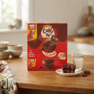 Peak Freans Cake Up Choc-Top Triple Chocolate Cupcakes 6 Pack