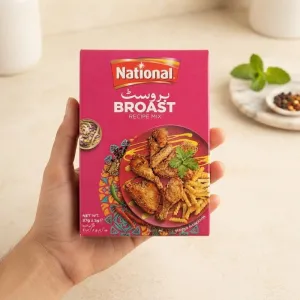 National Broast Recipe Mix - Crispy Fried Chicken Masala Spice Powder, 79g