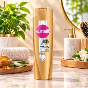 Sunsilk Hairfall Solution Shampoo Arginine-Full Complex 3% With Aloe Vera & Oil + Arginine Protein