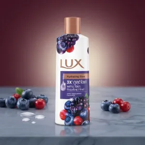 Lux Hydrating Glow Body Wash - Sweet Nuied Berries Fragrance
