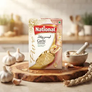National Pure Garlic Powder - Strong Aroma & Rich Flavor