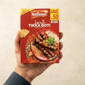 National Tikka Boti Recipe Mix 2 Packs Inside