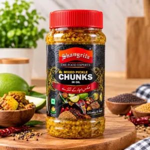 Shangrila Mixed Pickle Chunks in Oil (مکس achar ke tukray) – Chunky & Tasty Traditional Achar Jar