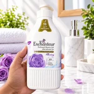 Enchanteur Alluring Perfumed Shower Gel – 24H Long Lasting Fragrance & Silk Pro-E Formula