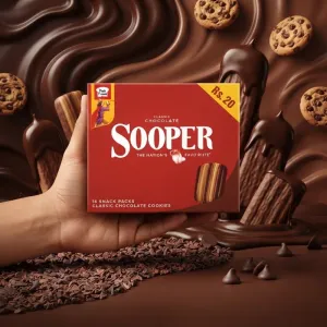 Sooper Classic Chocolate Cookies Box - 16 Snack Packs (The Nation's Favorite Treat)