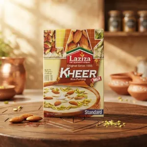 Laziza Kheer Mix Rice Pudding Standard - Traditional Dessert Mix