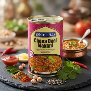 Mitchell's Chana Daal Makhni - Ready to Eat Canned Meal (410g)