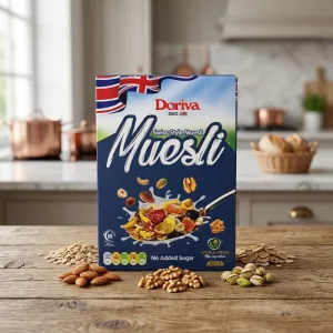 Doriva 360.UK Swiss Style Muesli - Whole Grain (No Added Sugar)