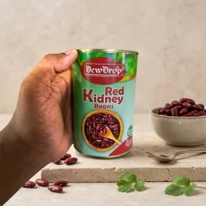DewDrop Red Kidney Beans (Lal Lobia) - Tin Can Pack