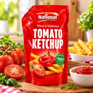 National Thick & Delicious Tomato Ketchup - Pouch Pack