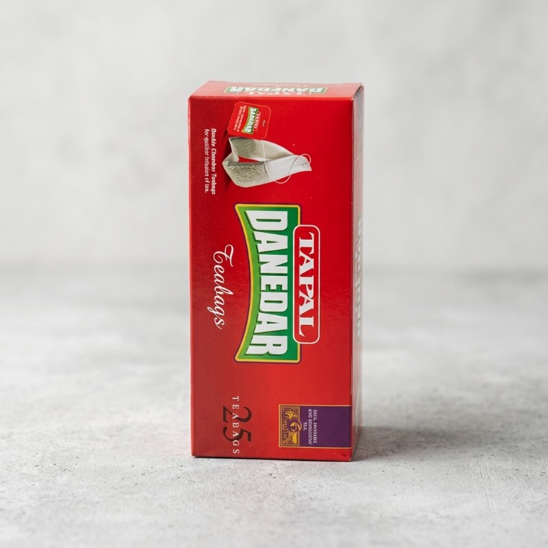 Tapal Danedar Tea Bags 25 Pcs – Premium Black Tea with Rich Aroma & Refreshing Taste for Home, Office & Daily Use