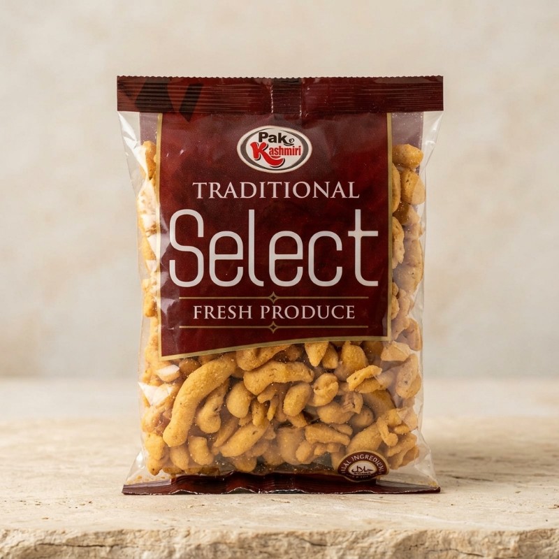 Pak Kashmiri Traditional Select Snack Mix – Crispy & Crunchy Savory Namkeen Snack Everyday Enjoyment